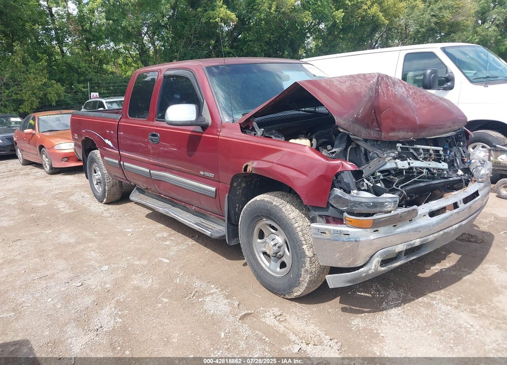 2002 CHEVROLET SILVERADO 1500 LS VIN: 1GCEK19T72E176388