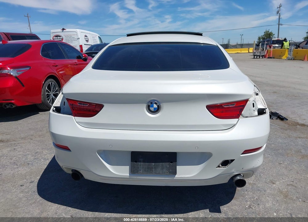 2014 BMW 640I GRAN COUPE VIN: WBA6A0C59ED317285