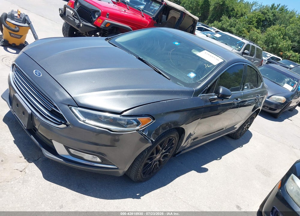 2018 FORD FUSION VIN: 3FA6P0D93JR163327