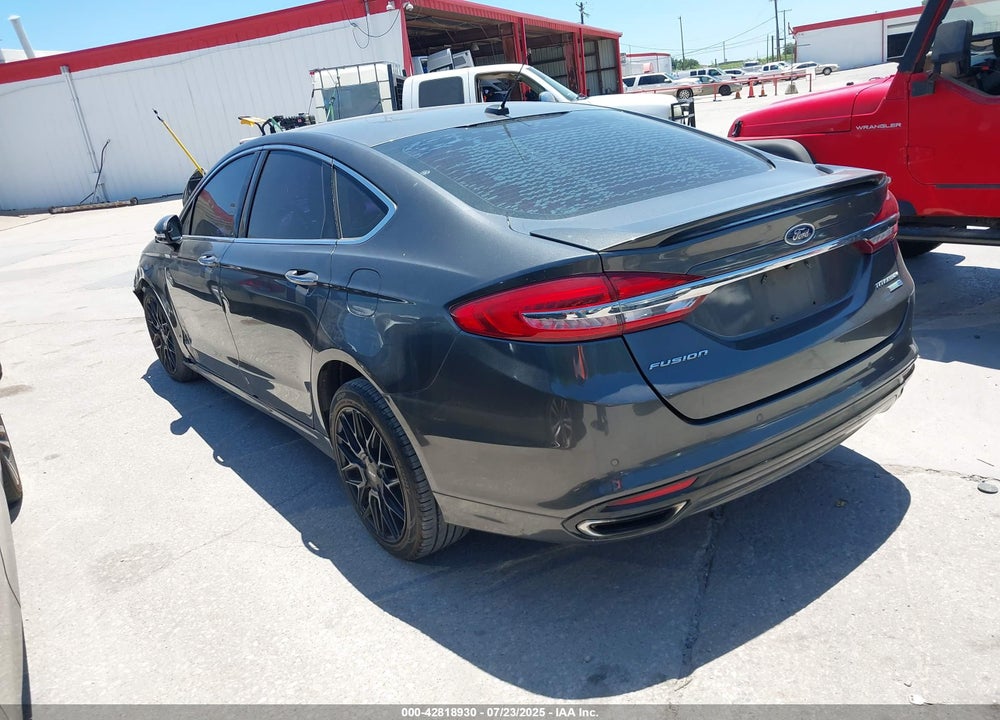 2018 FORD FUSION VIN: 3FA6P0D93JR163327