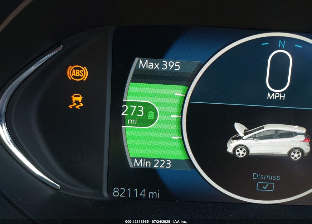 2020 CHEVROLET BOLT EV VIN: 1G1FY6S00L4114850