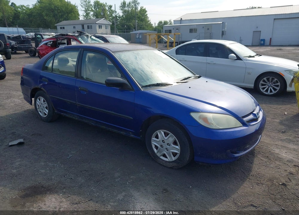 2004 HONDA CIVIC VIN: 1HGES16334L013323