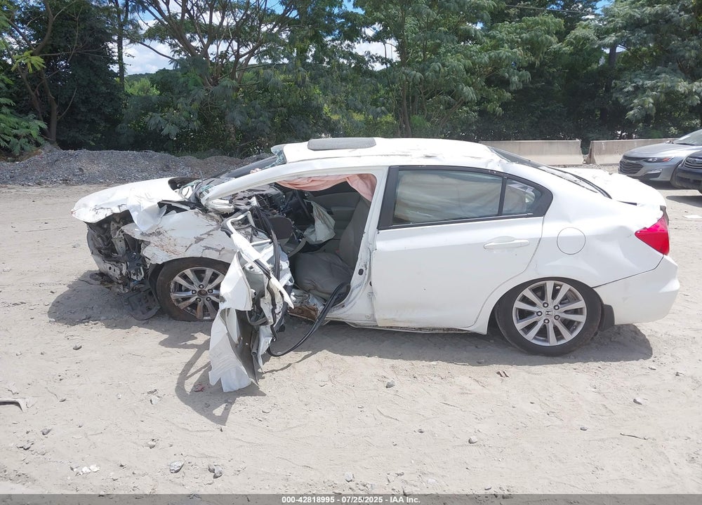 2012 HONDA CIVIC VIN: 19XFB2F97CE071343