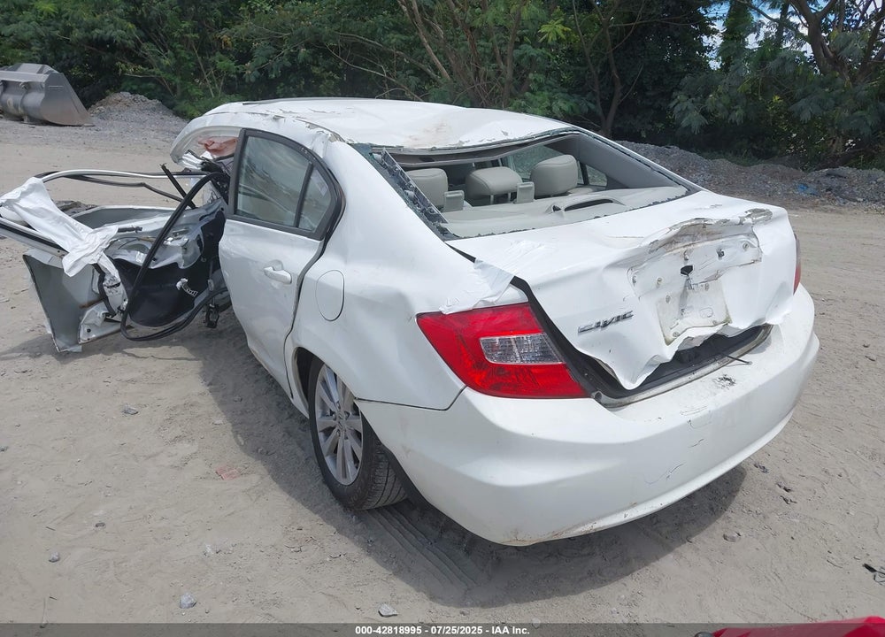 2012 HONDA CIVIC VIN: 19XFB2F97CE071343