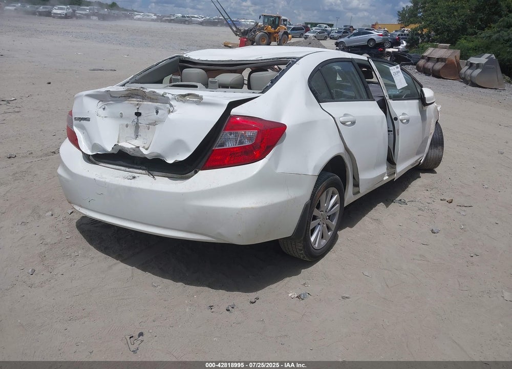 2012 HONDA CIVIC VIN: 19XFB2F97CE071343