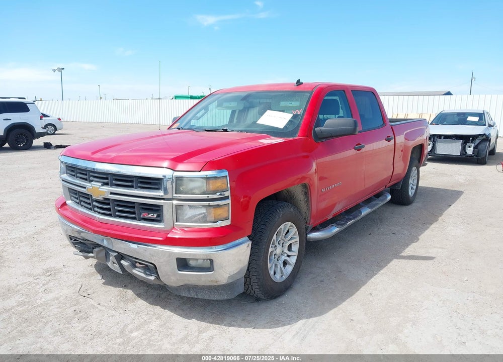 2014 CHEVROLET SILVERADO 1500 2LT VIN: 1GCUKREC9EF193806