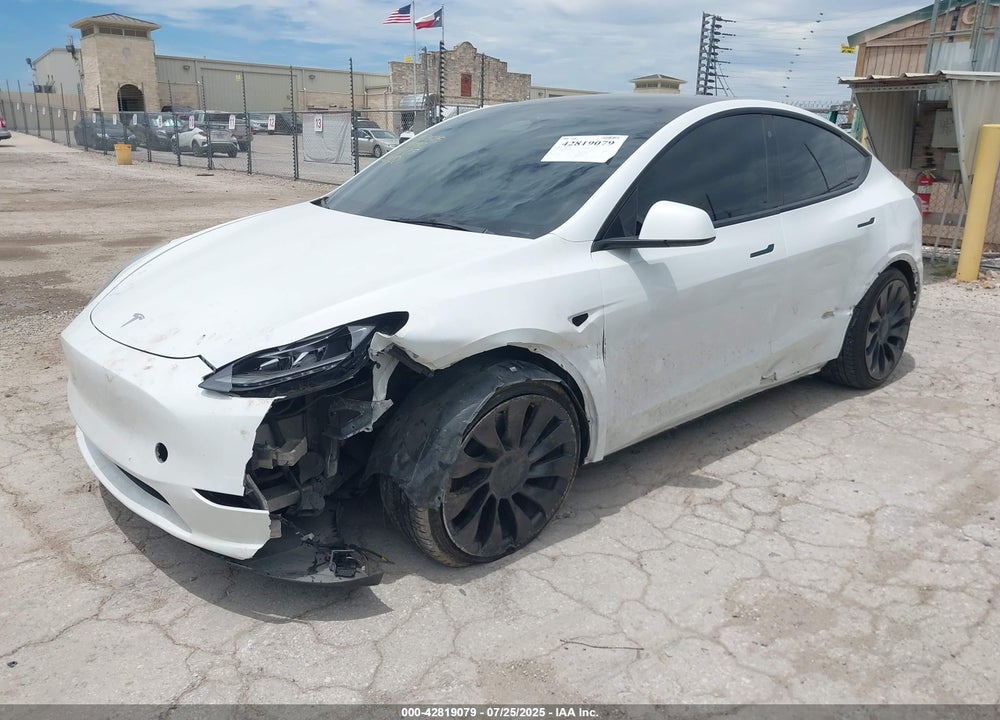 2022 TESLA MODEL Y VIN: 7SAYGDEF3NF398982
