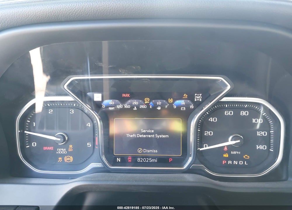 2020 GMC SIERRA 2500HD 4WD  STANDARD BED DENALI VIN: 1GT49REY4LF234878