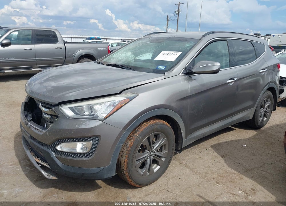 2014 HYUNDAI SANTA FE VIN: 5XYZUDLB7EG196231