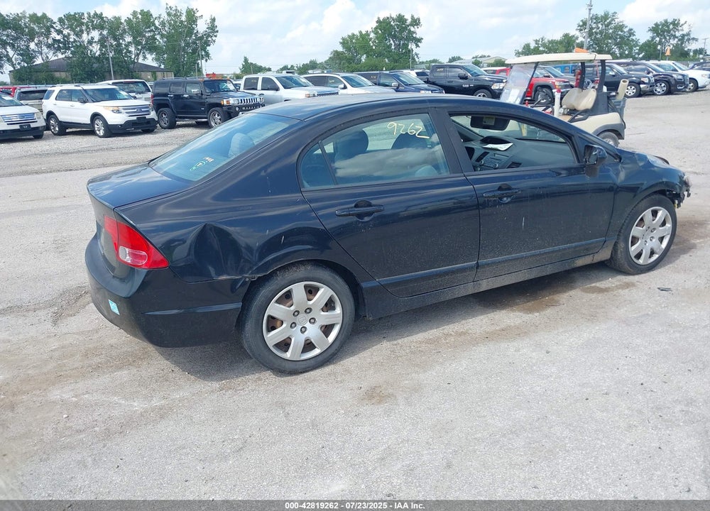 2007 HONDA CIVIC VIN: 1HGFA16597L076942