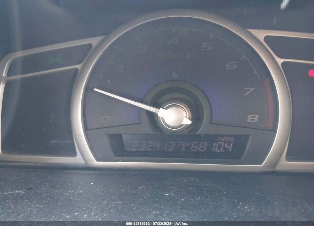 2007 HONDA CIVIC VIN: 1HGFA16597L076942