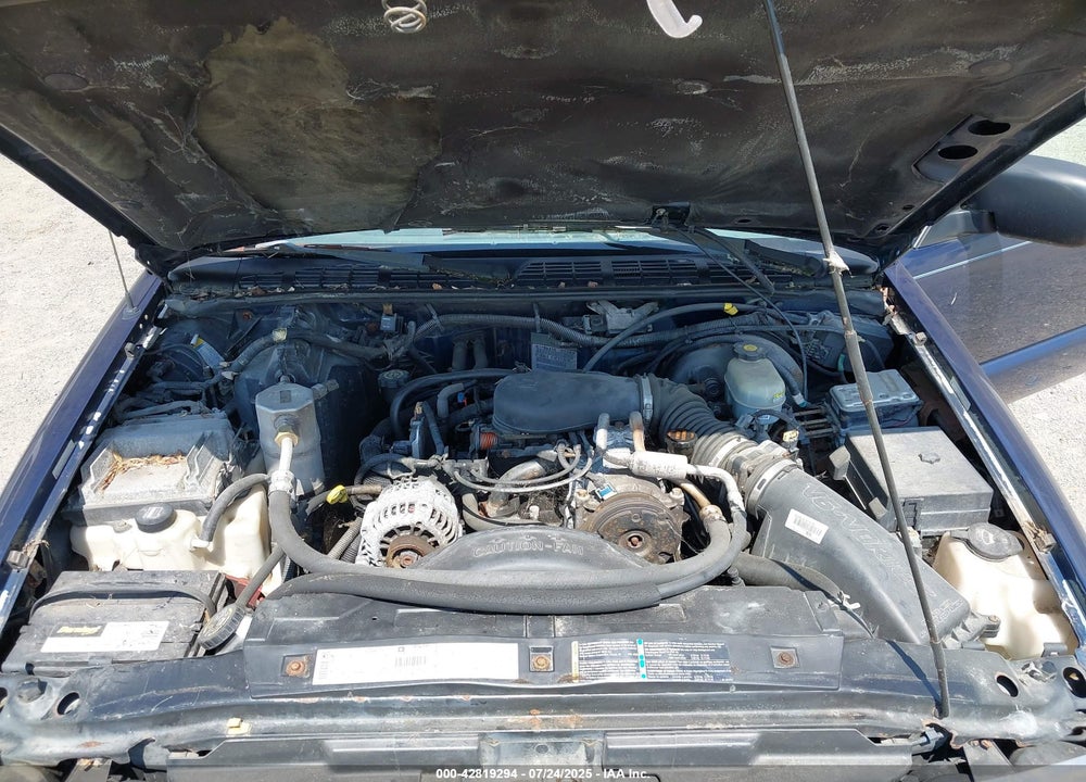 2002 CHEVROLET S-10 VIN: 1GCDT19W528181347