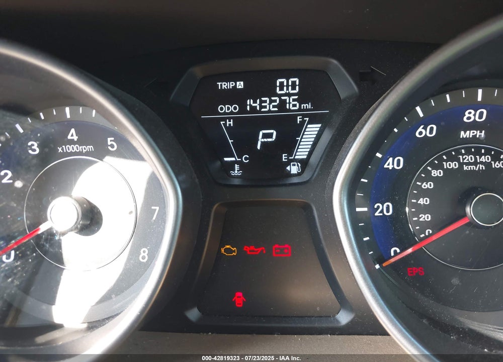 2013 HYUNDAI ELANTRA VIN: 5NPDH4AE3DH240275