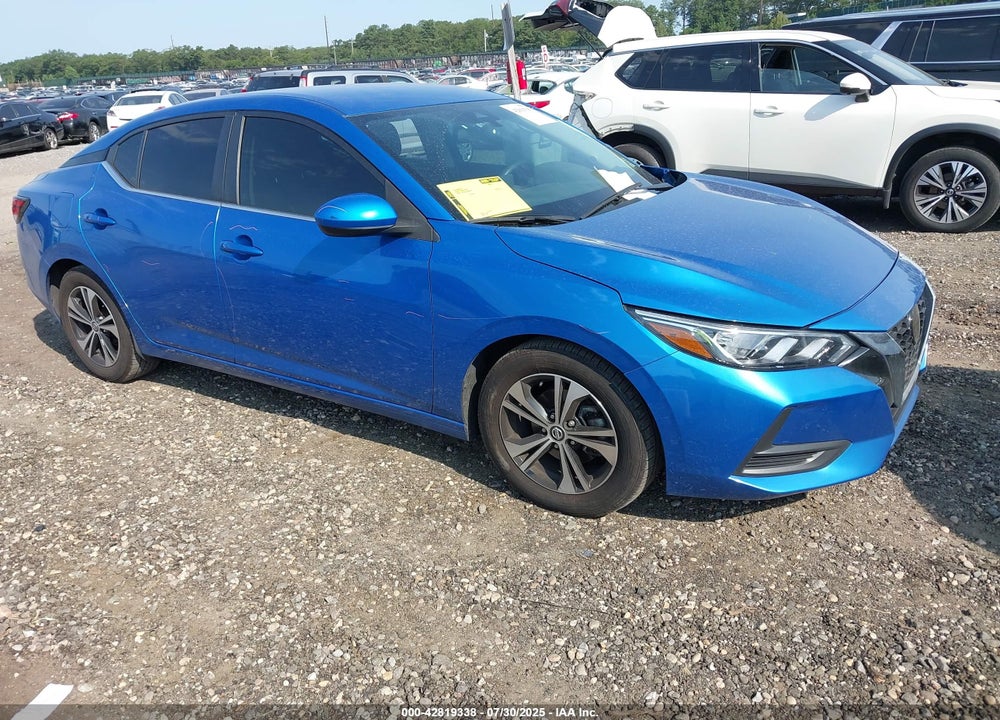 2022 NISSAN SENTRA SV XTRONIC CVT VIN: 3N1AB8CV9NY278688