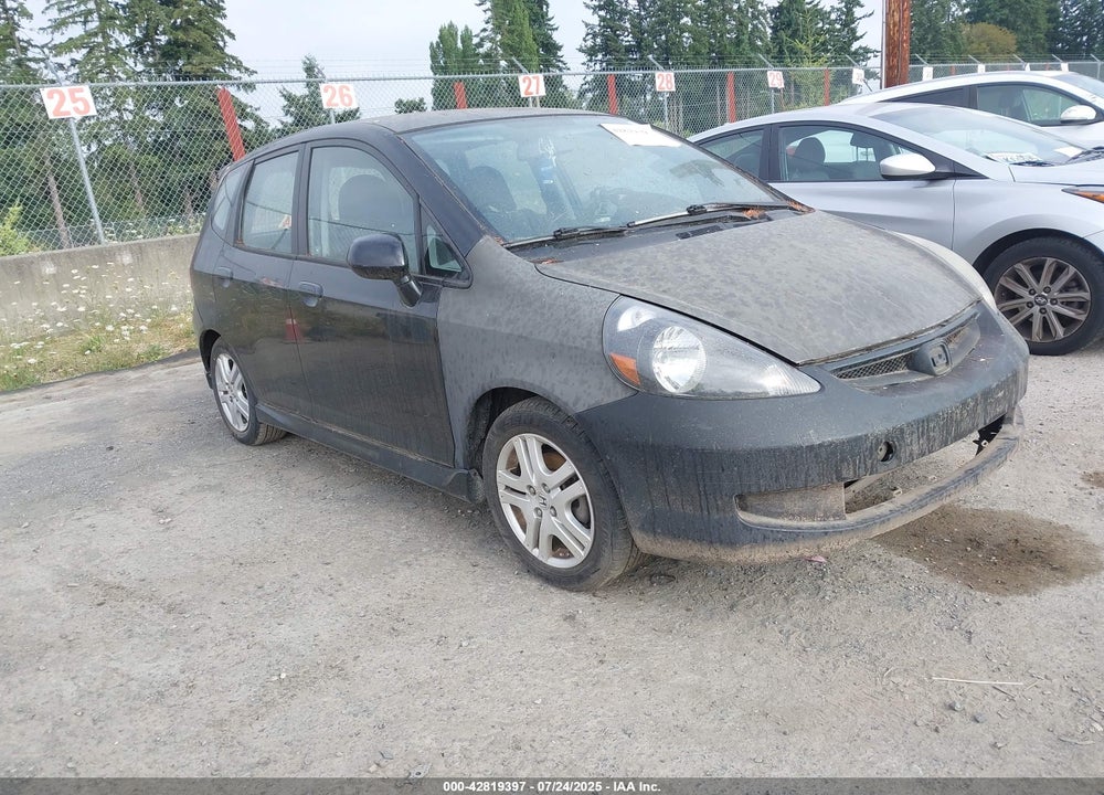 2008 HONDA FIT SPORT VIN: JHMGD38678S028258