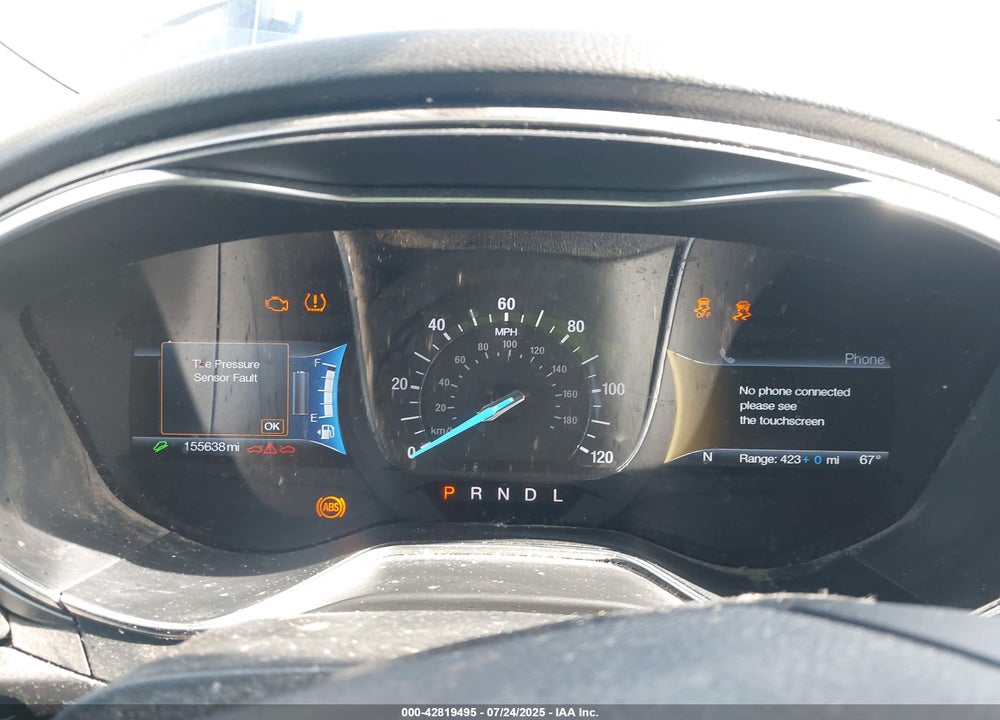 2017 FORD FUSION VIN: 3FA6P0PU6HR329561