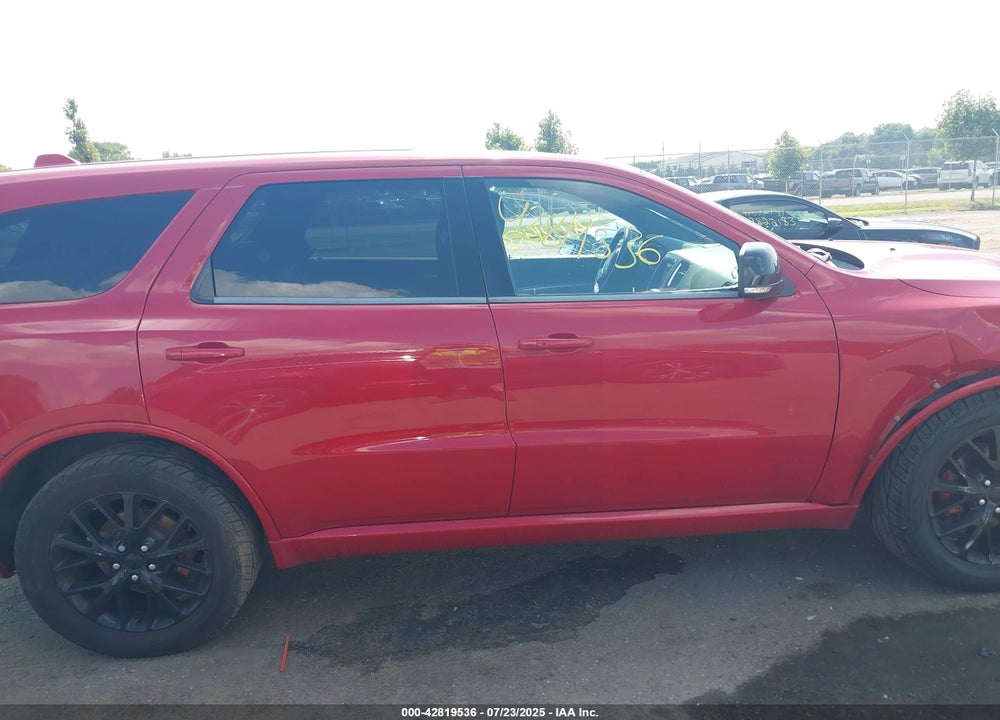 2016 DODGE DURANGO VIN: 1C4RDJDG8GC396874