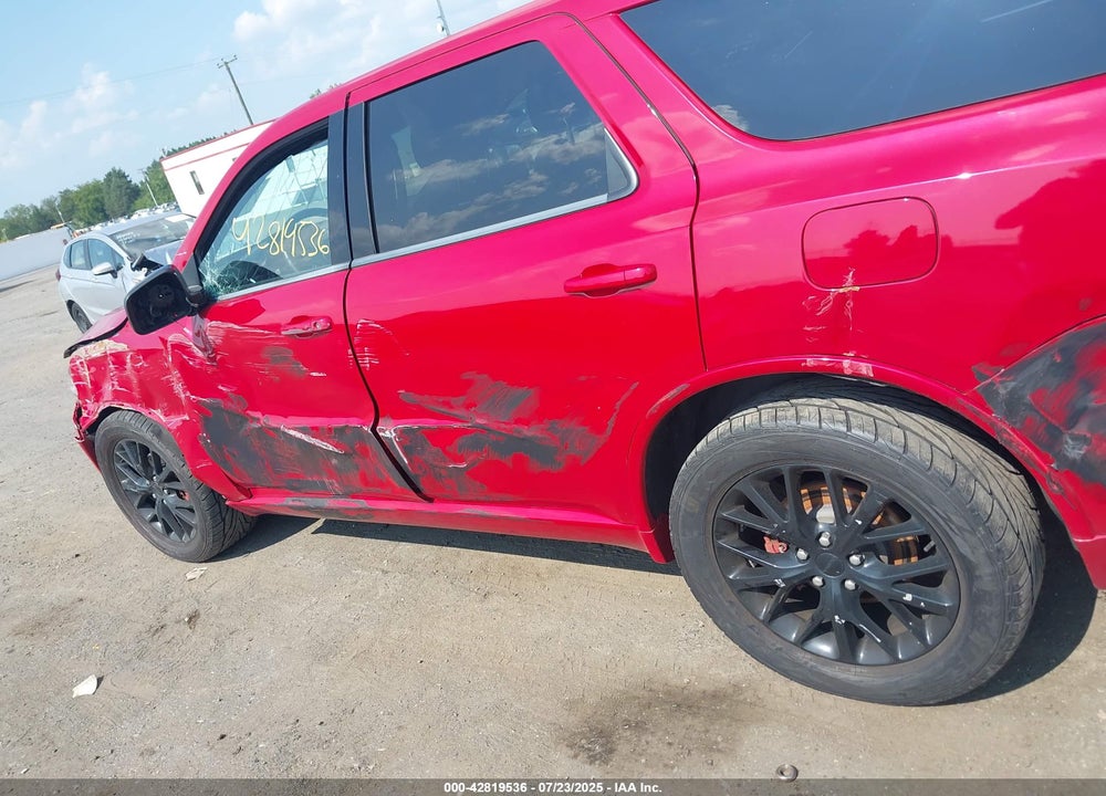 2016 DODGE DURANGO VIN: 1C4RDJDG8GC396874