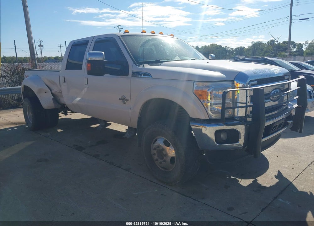 2011 FORD F-350 LARIAT VIN: 1FT8W3DT5BEB47833