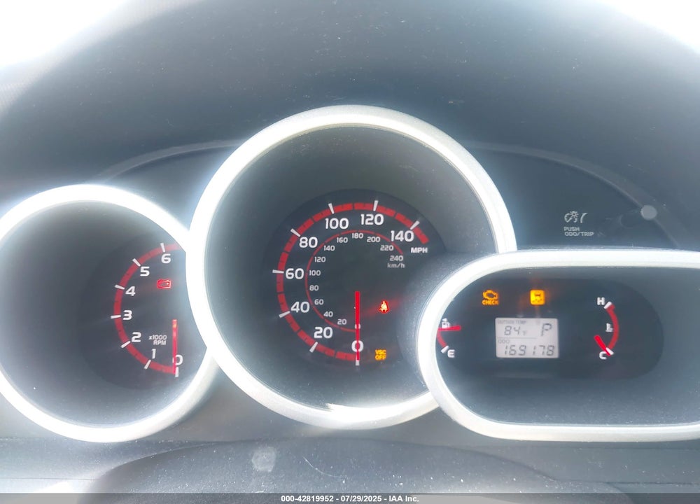 2009 PONTIAC VIBE VIN: 5Y2SP67099Z401732