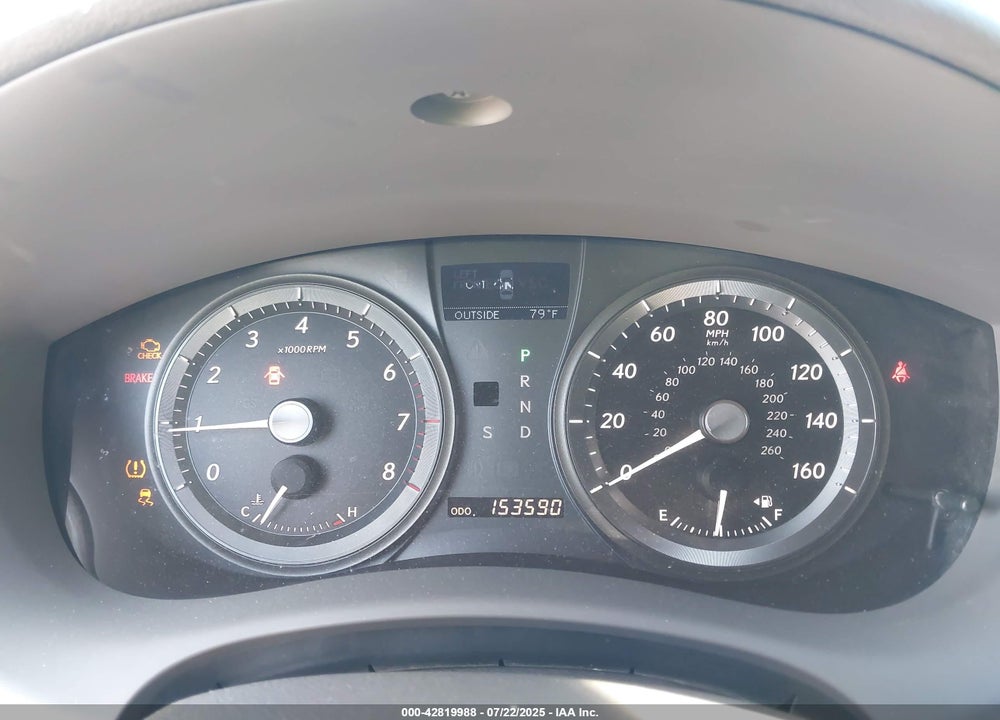 2008 LEXUS ES350 VIN: JTHBJ46G082156457