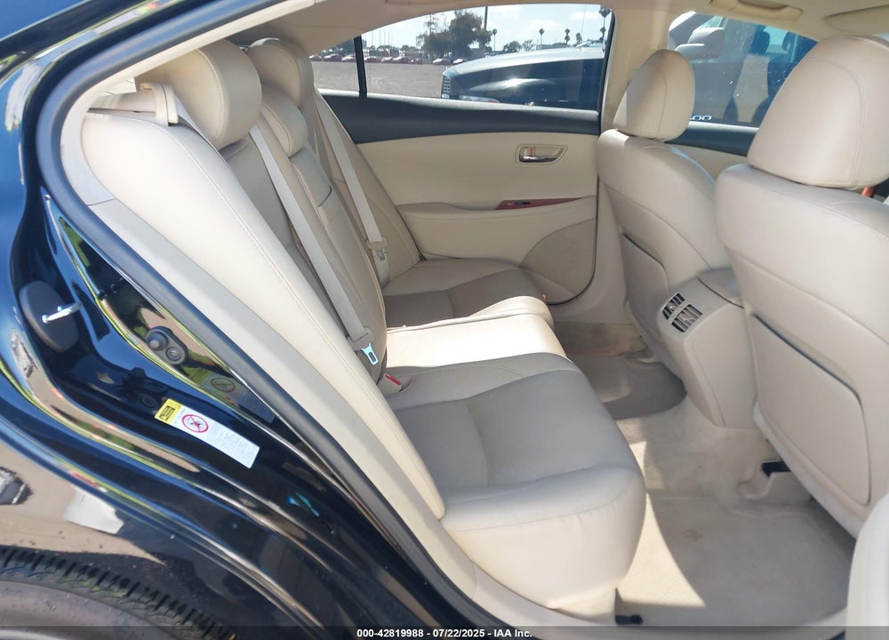2008 LEXUS ES350 VIN: JTHBJ46G082156457