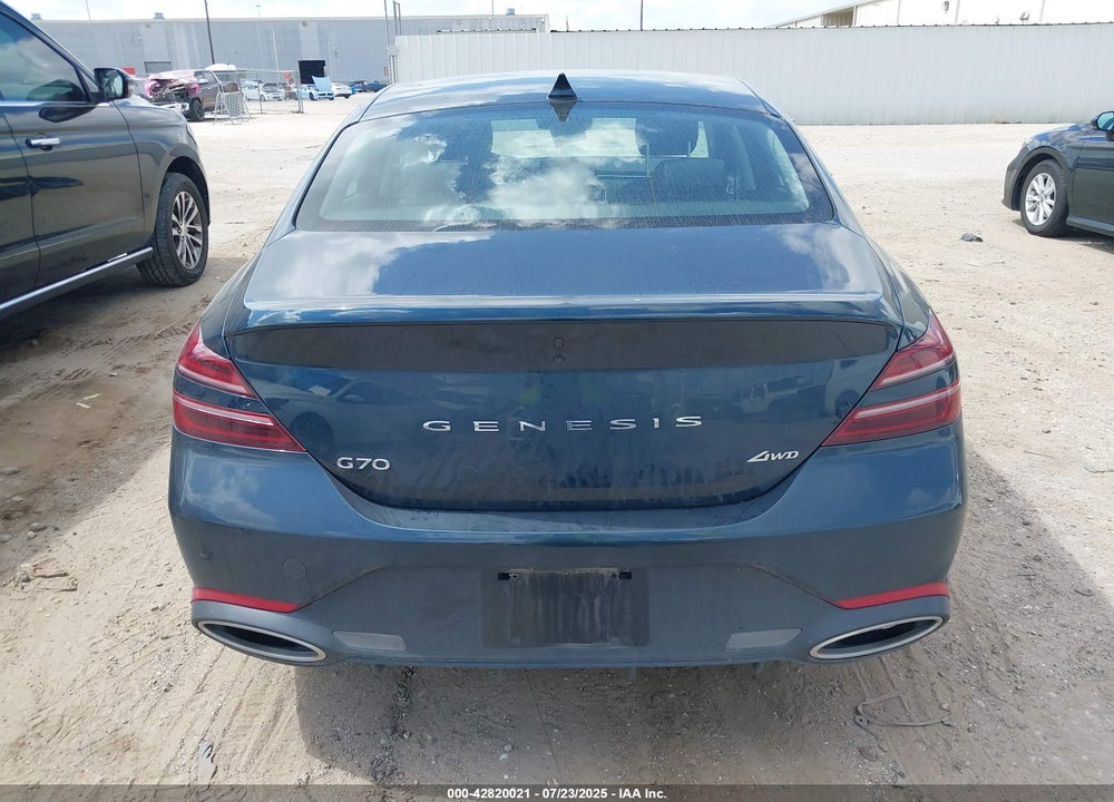 2025 GENESIS G70 VIN: KMTG34SC6SU153838