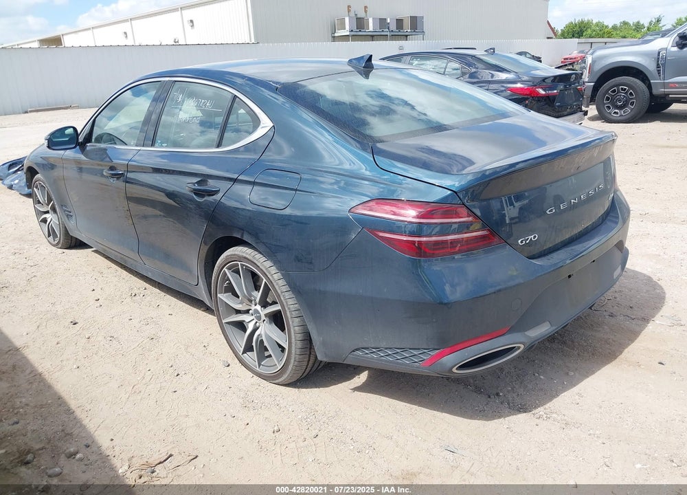 2025 GENESIS G70 VIN: KMTG34SC6SU153838