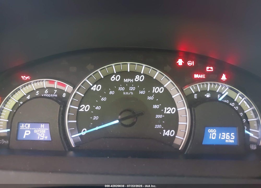 2013 TOYOTA CAMRY VIN: 4T1BF1FK5DU245182