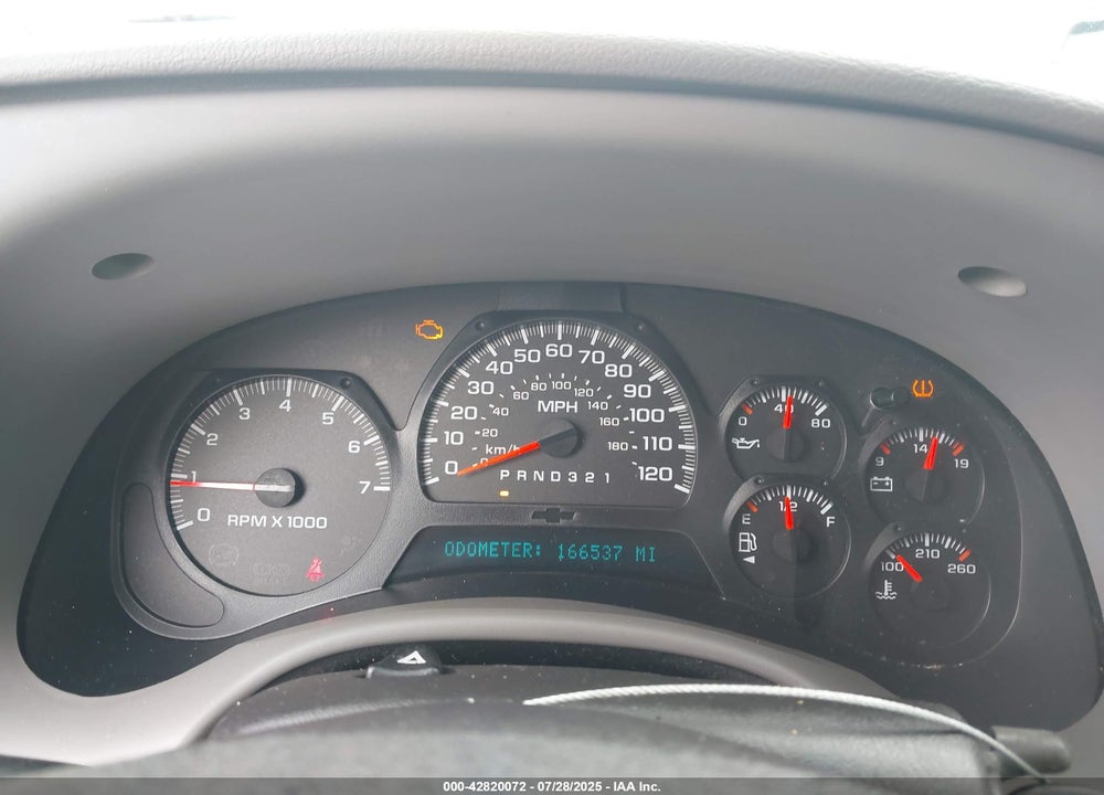 2007 CHEVROLET TRAILBLAZER VIN: 1GNDT13S972152358