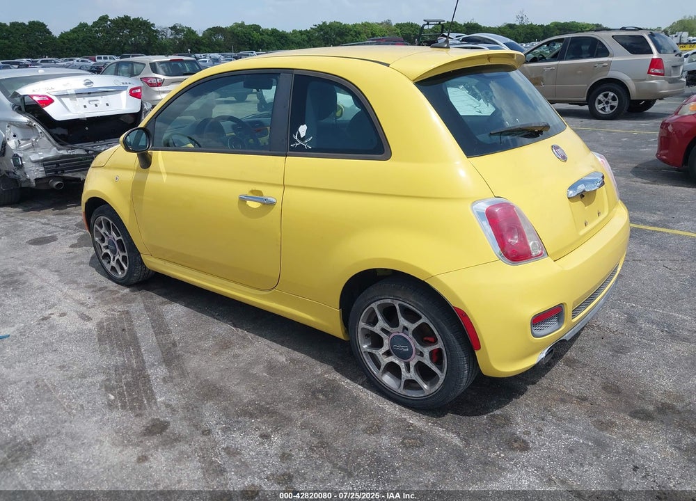 2012 FIAT 500 VIN: 3C3CFFBR1CT200486