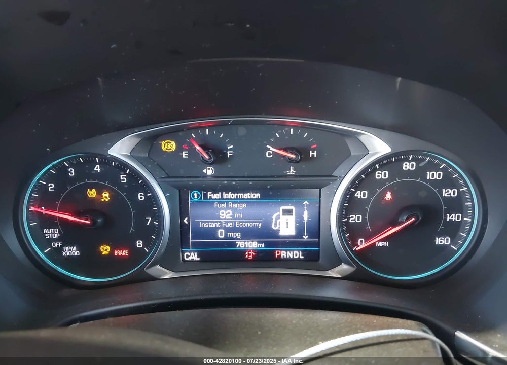 2019 CHEVROLET EQUINOX VIN: 2GNAXUEV3K6234033
