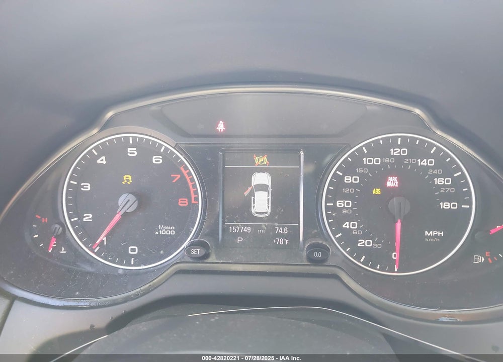 2012 AUDI Q5 VIN: WA1LFAFP9CA106333