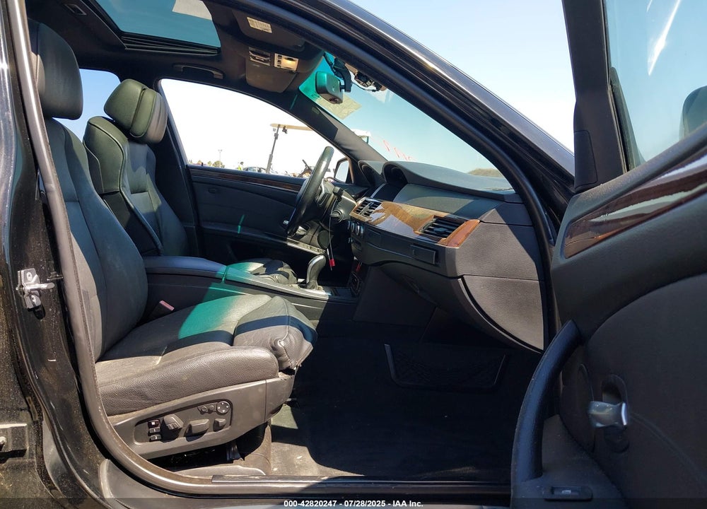 2010 BMW 5 SERIES VIN: WBANW5C54ACT56960