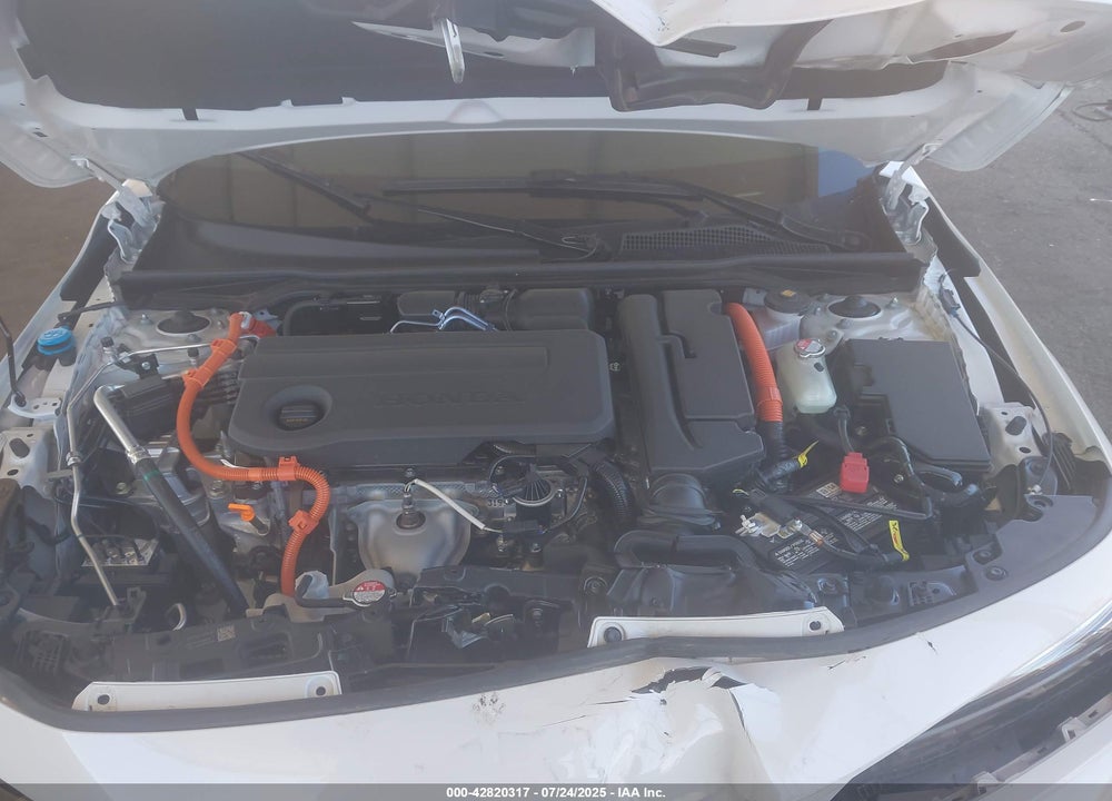 2025 HONDA CIVIC HYBRID VIN: 2HGFE4F87SH334154