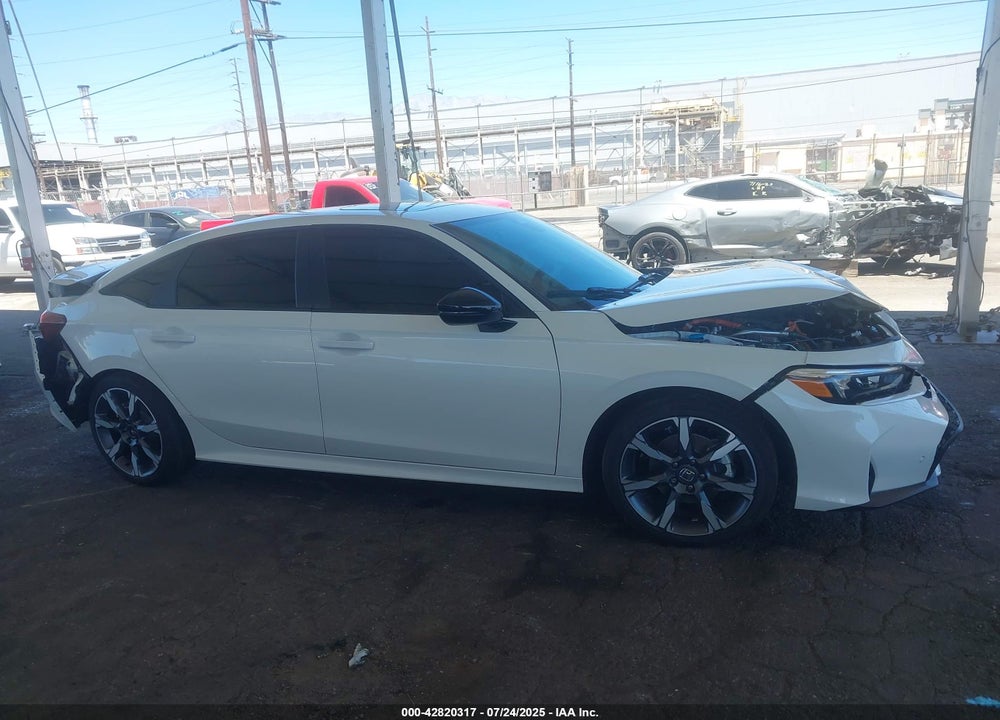 2025 HONDA CIVIC HYBRID VIN: 2HGFE4F87SH334154