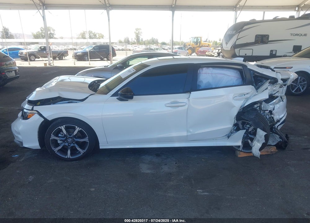 2025 HONDA CIVIC HYBRID VIN: 2HGFE4F87SH334154