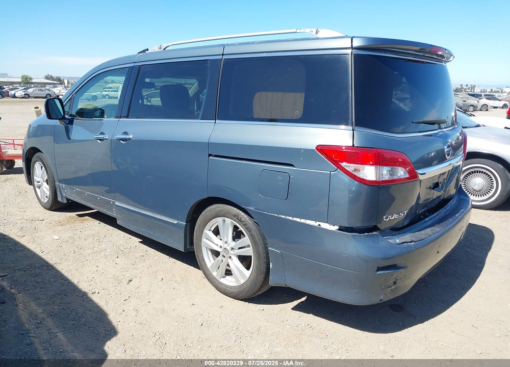 2012 NISSAN QUEST VIN: JN8AE2KP5C9036136