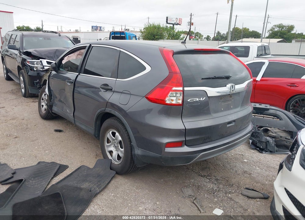 2015 HONDA CR-V VIN: 5J6RM3H32FL003270