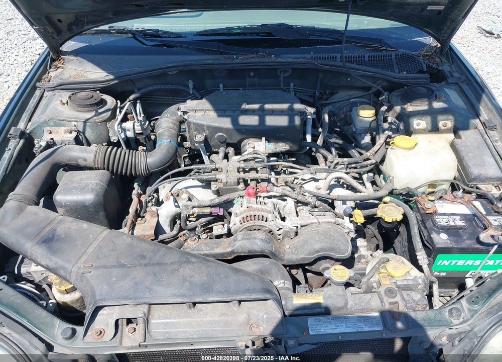 2001 SUBARU OUTBACK VIN: 4S3BH665117659477