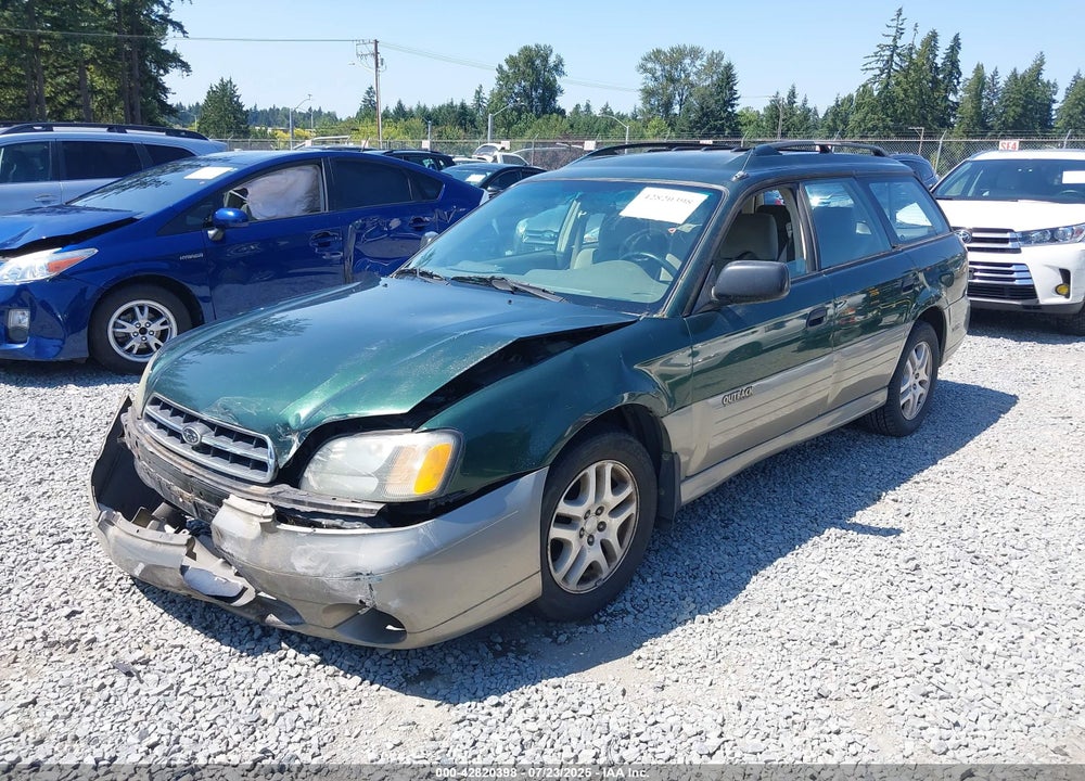2001 SUBARU OUTBACK VIN: 4S3BH665117659477