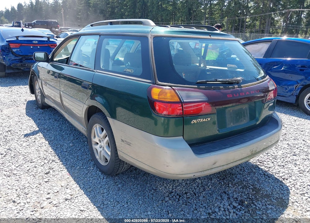 2001 SUBARU OUTBACK VIN: 4S3BH665117659477
