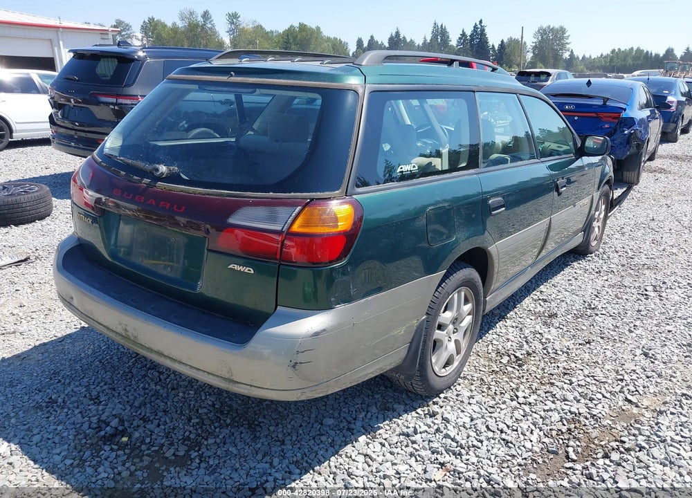 2001 SUBARU OUTBACK VIN: 4S3BH665117659477
