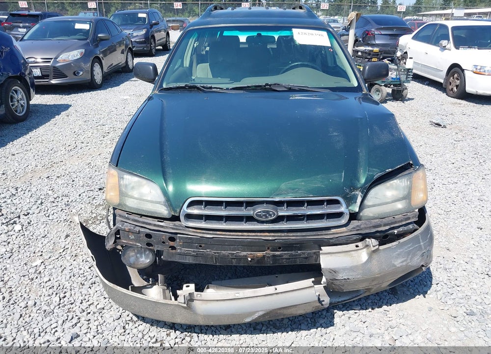 2001 SUBARU OUTBACK VIN: 4S3BH665117659477