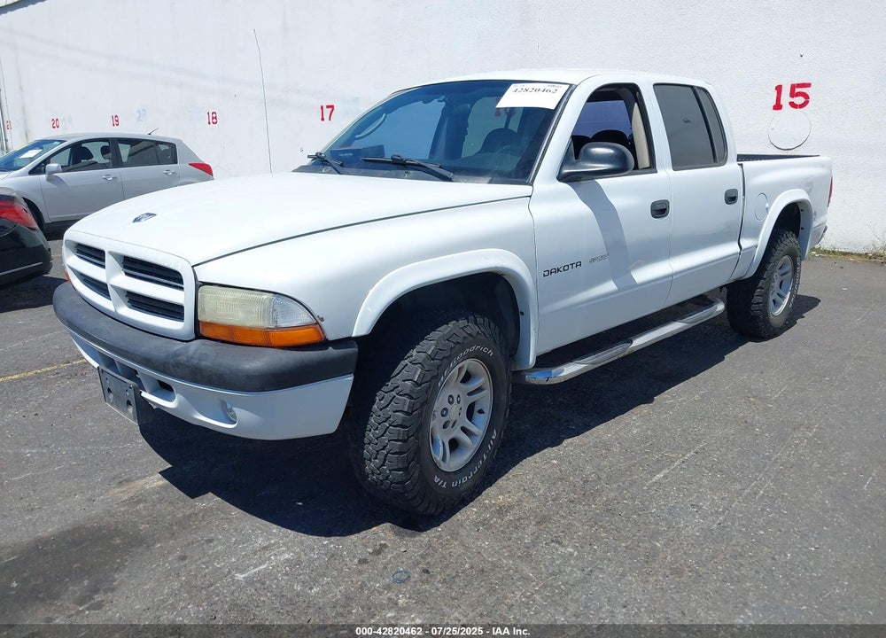 2002 DODGE DAKOTA VIN: 1B7HG38N42S709487