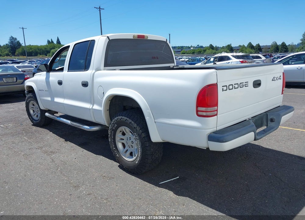 2002 DODGE DAKOTA VIN: 1B7HG38N42S709487