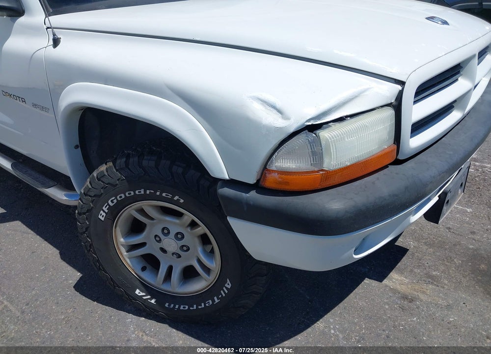 2002 DODGE DAKOTA VIN: 1B7HG38N42S709487