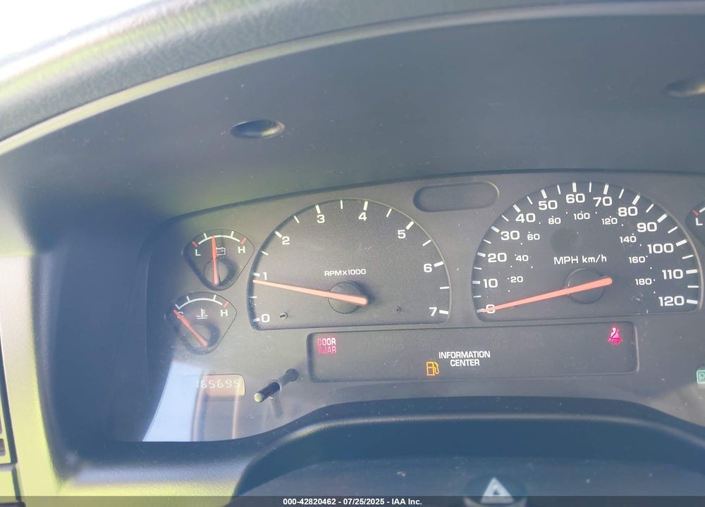 2002 DODGE DAKOTA VIN: 1B7HG38N42S709487