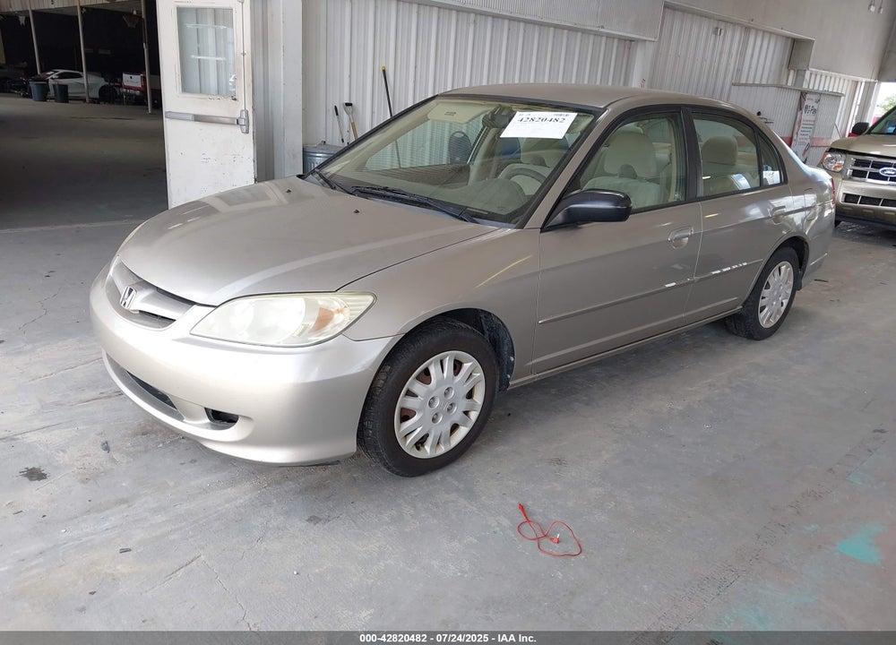 2005 HONDA CIVIC LX VIN: 2HGES16545H514592