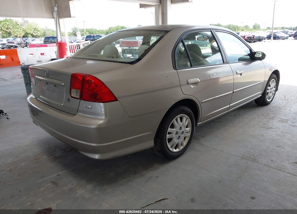 2005 HONDA CIVIC LX VIN: 2HGES16545H514592